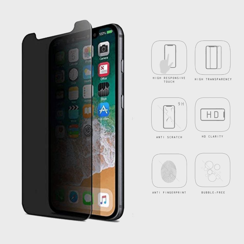 iphone x Glas sichtschutz