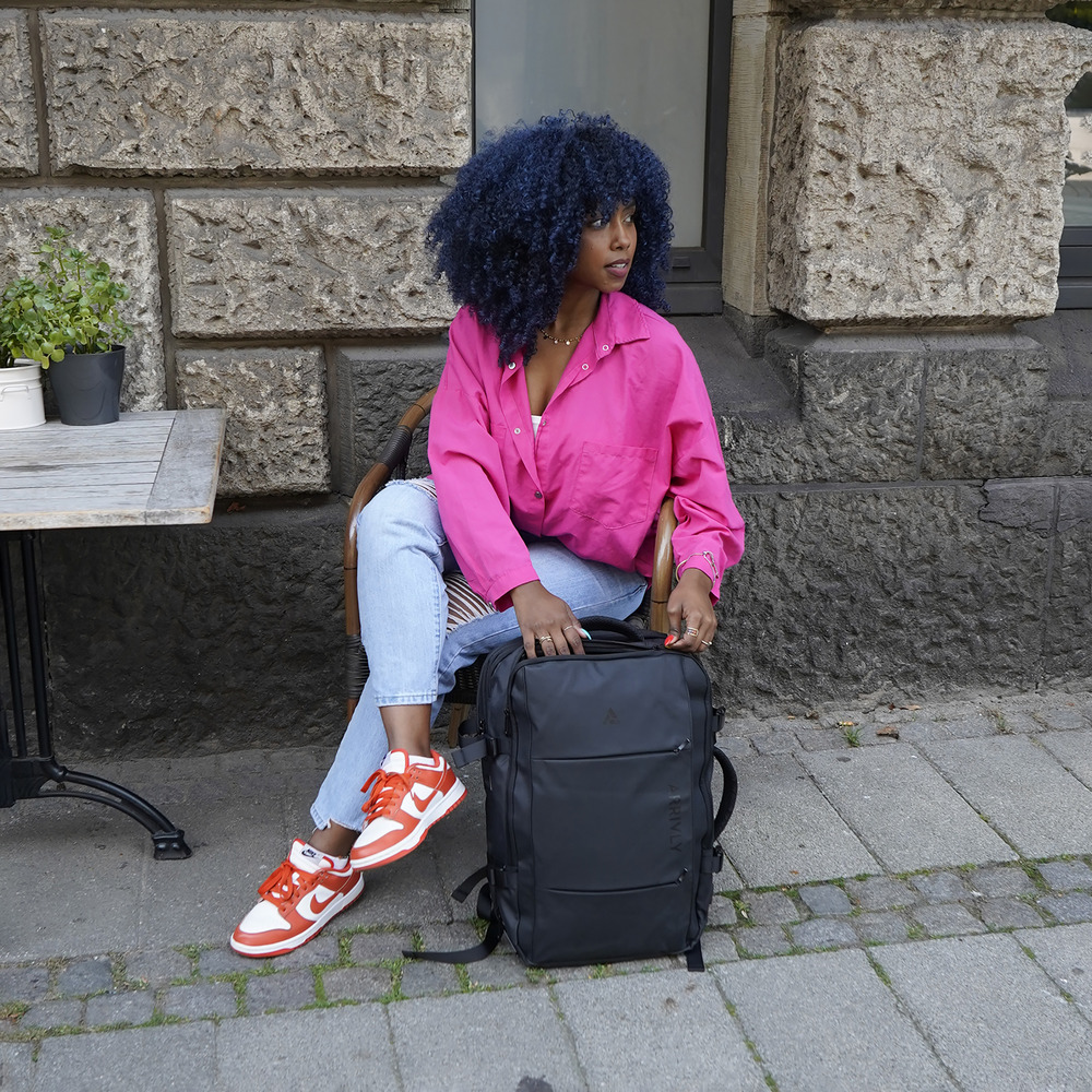 notebook rucksack reise