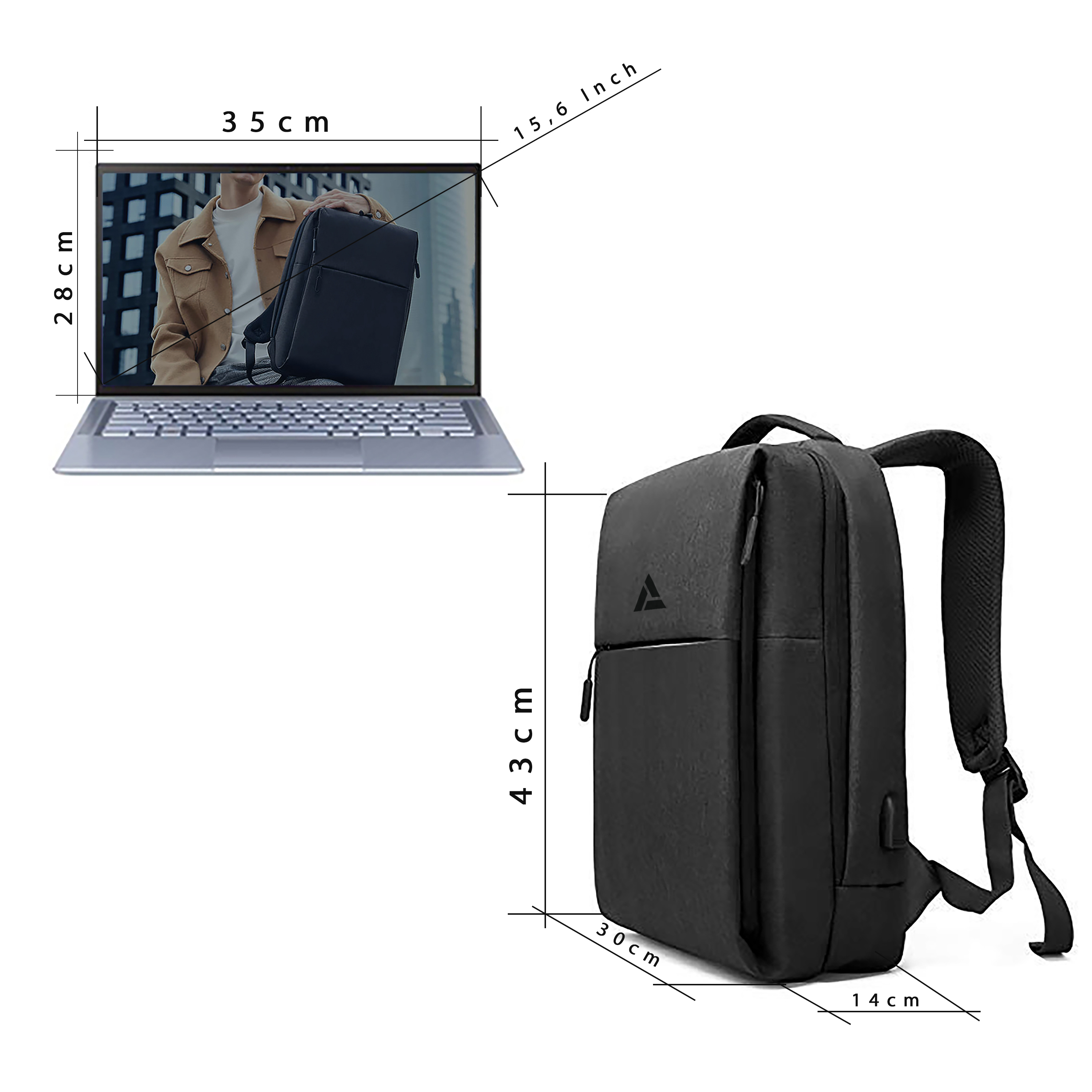 15.6 laptop backpack