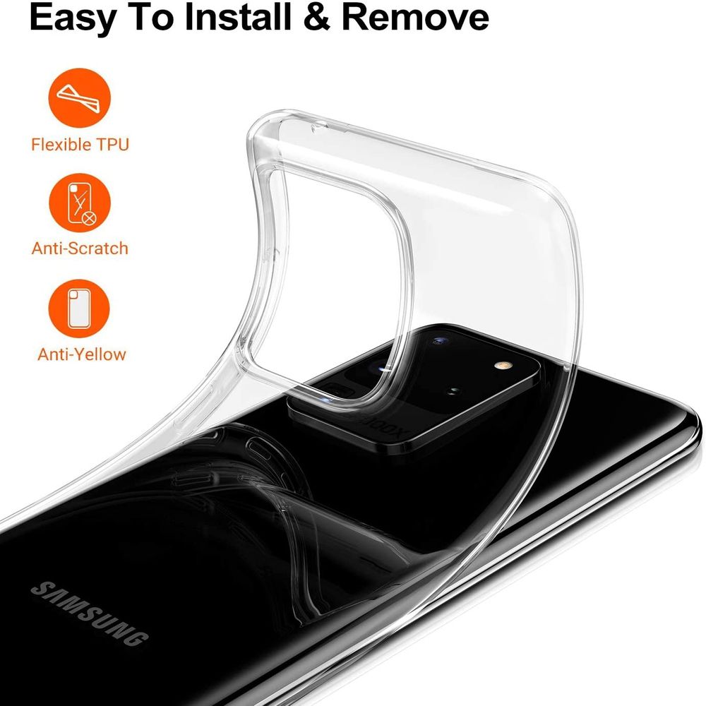 Samsung Galaxy S20 Ultra Silikon Etui