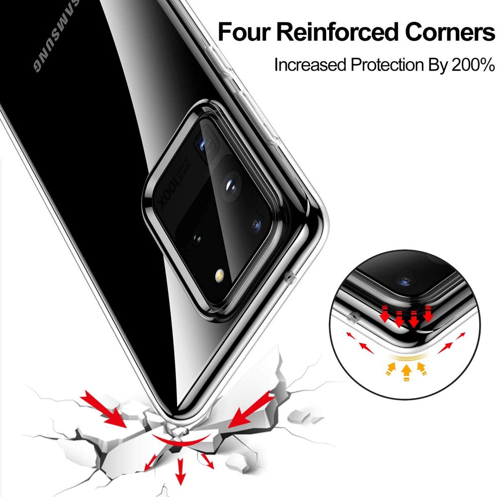 Samsung Galaxy S20 Ultra Silikon Handyhuelle