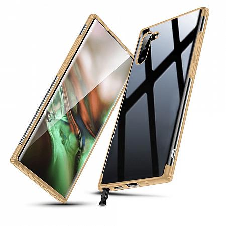 Samsung Note 10 Plus Silikon Case Gold