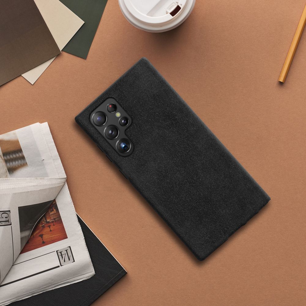 samsung s22 ultra cover wildleder microfiber