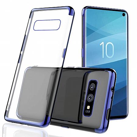 Samsung S10e Silikon Case Blau