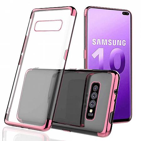 Samsung S10e Silikon Case Rosa