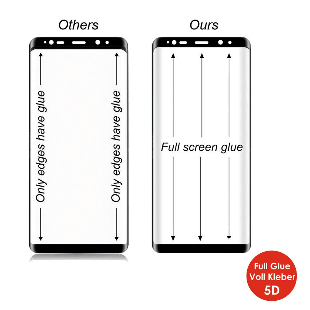 Samsung galaxy note 9 Glas