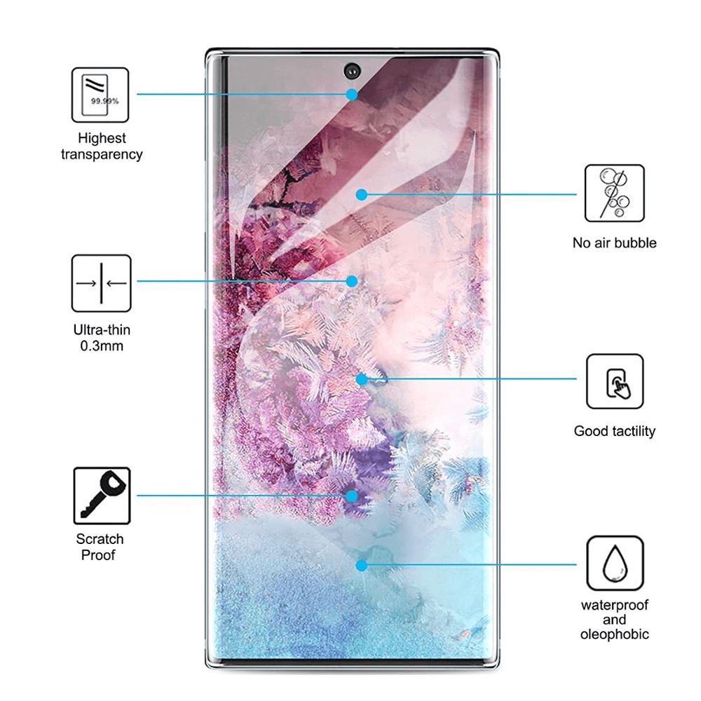 Samsung galaxy note 10 plus Panzerglas folie