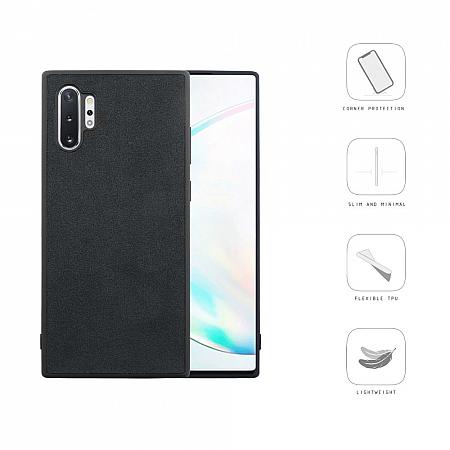 Samsung Galaxy Note 10 Plus rehleder Schutzhuelle Schwarz