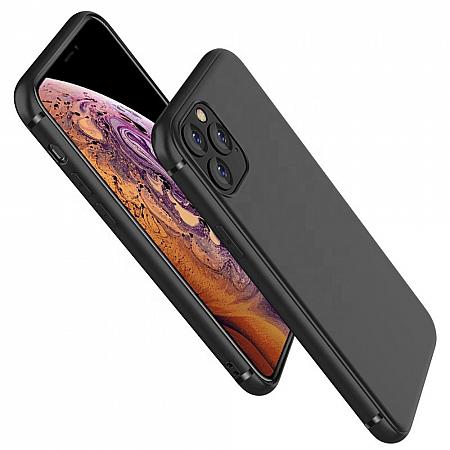 iPhone 12 pro max schwarz Silikon huelle