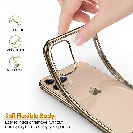 iPhone 12 pro max gold Silikon Cover