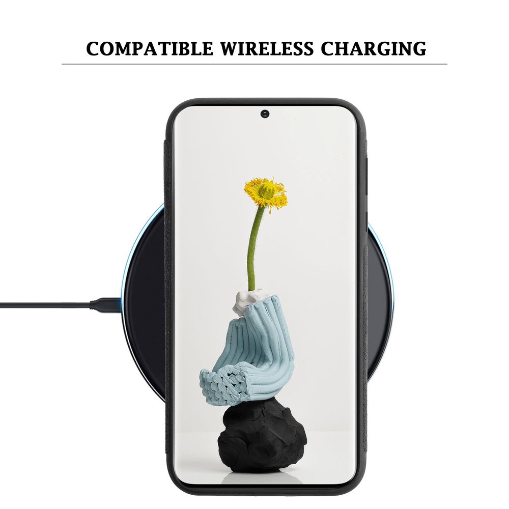 Samsung Galaxy S20 rehleder Etui Schwarz