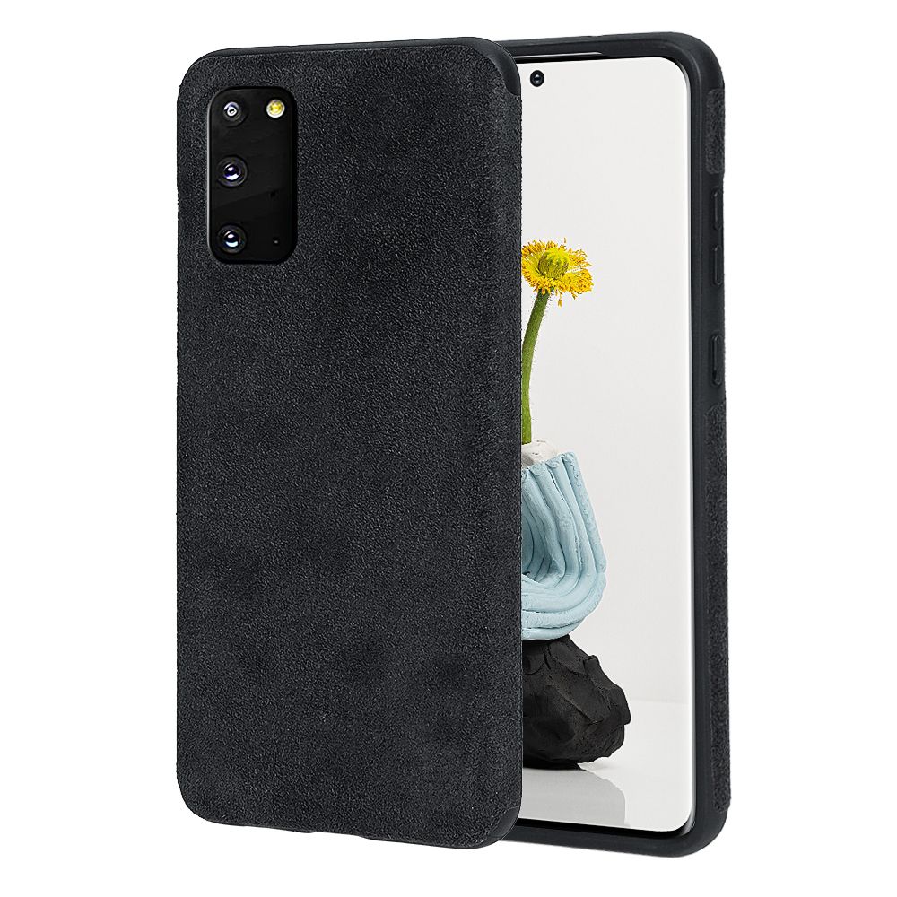 Samsung Galaxy S20 wildleder Case Schwarz