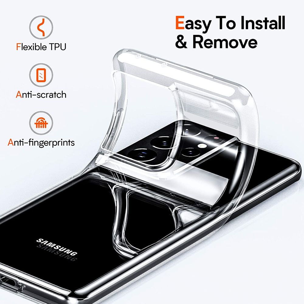 Samsung Galaxy S21 ultra Silikon Schutzhuelle