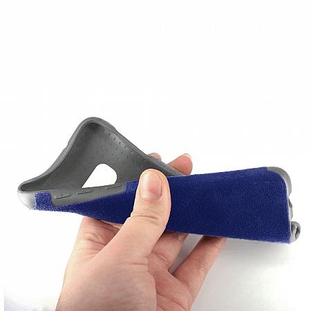 Samsung Galaxy S10 wildleder huelle Blau